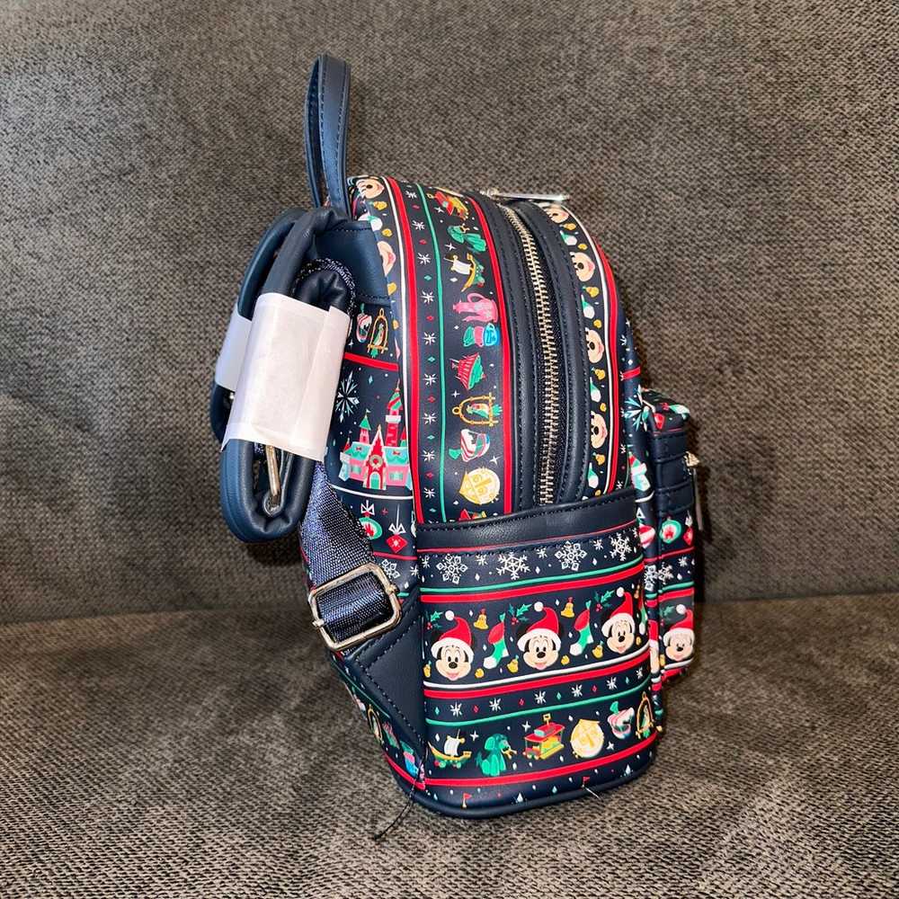 Ugly Christmas Sweater Disney Loungefly Backpack - image 6