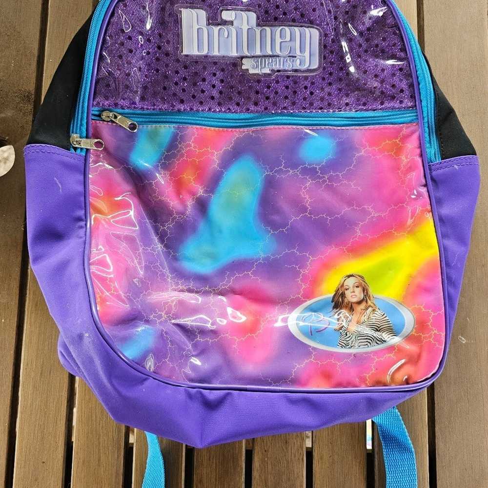 Britney Spears 2001 RARE Backpack - image 1