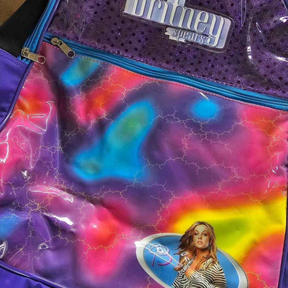 Britney Spears 2001 RARE Backpack - image 2