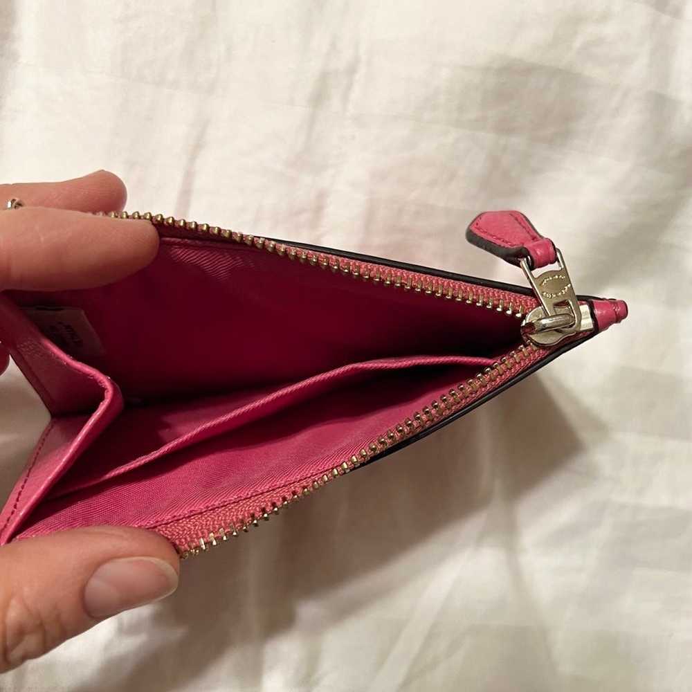 Coach shoulder bag/tote and wallet. pebbled leath… - image 10