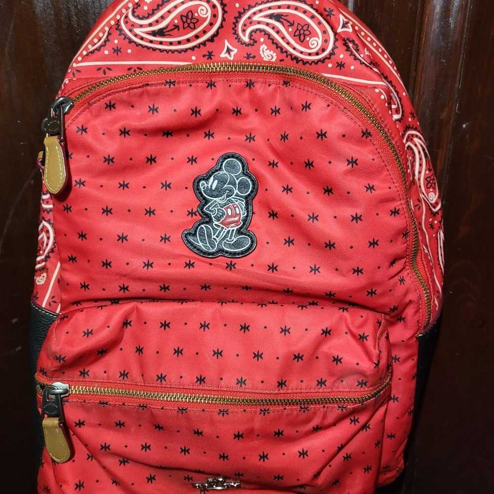 Coach x Disney Backpack - image 1