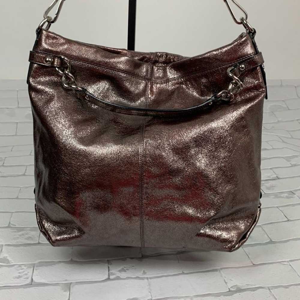 Coach Leather Metallic shoulder handbag #F16616 P… - image 2