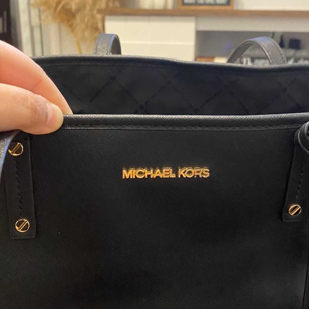 Michael kors black tote bag - image 4