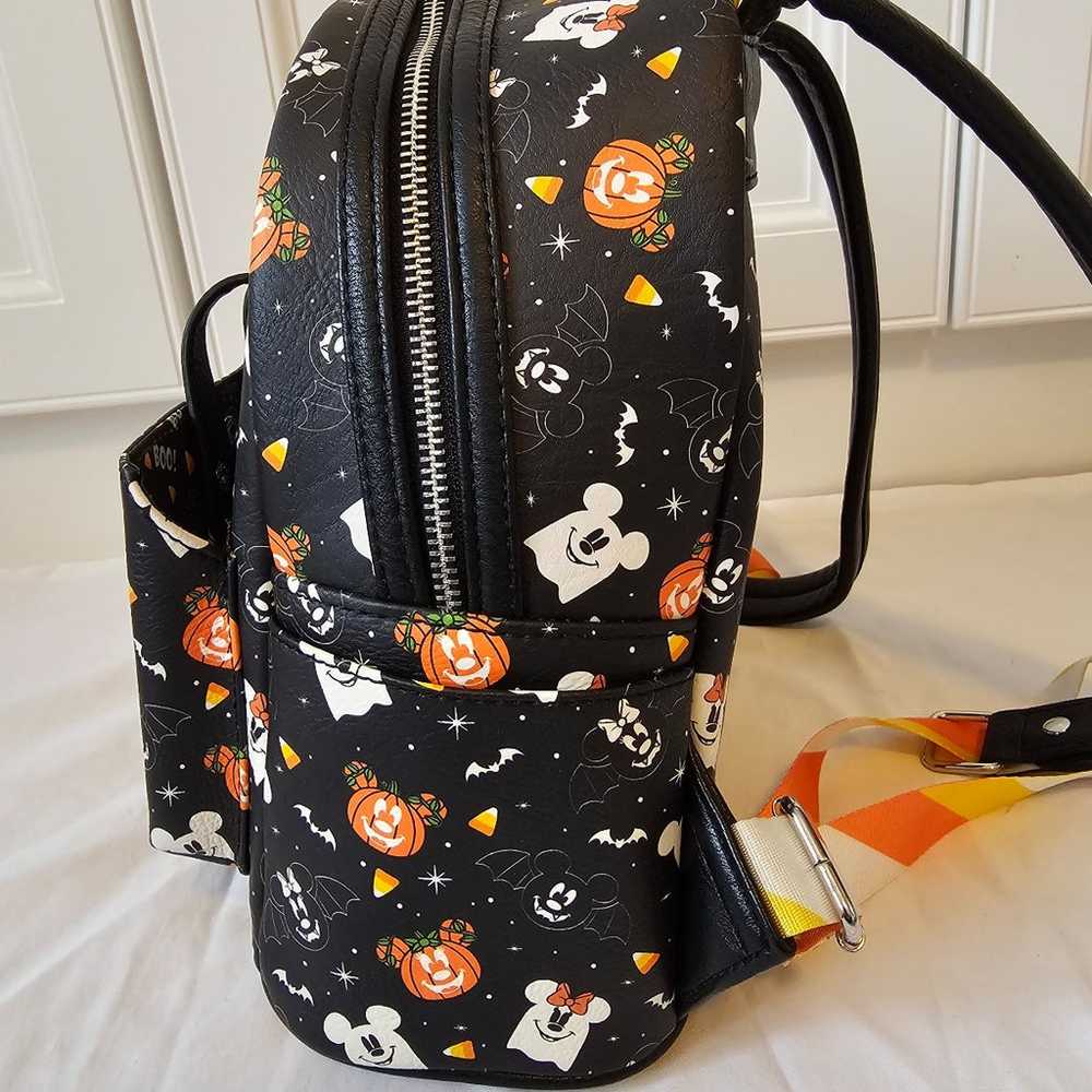 Disney Halloween Loungefly Backpack and Ear Set - image 5