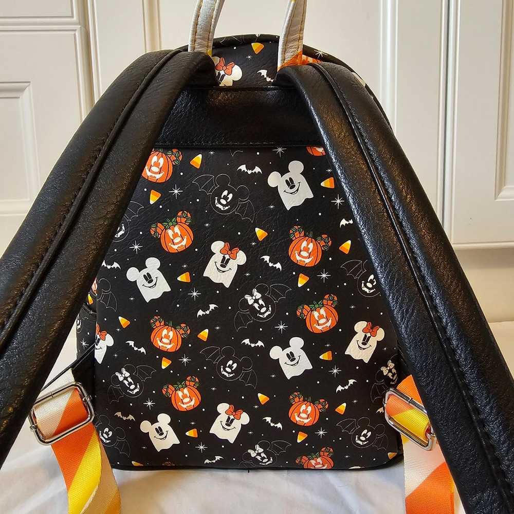 Disney Halloween Loungefly Backpack and Ear Set - image 6