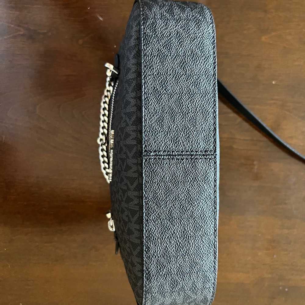 Michael Kors Black Leather Purse & Matching Wallet - image 6