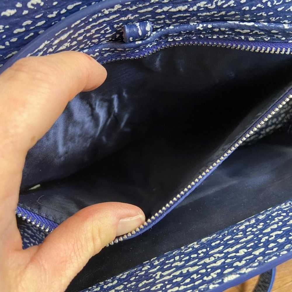 3-1 PHILLIP LIM Blue Pashli satchel Speckle bag - image 6
