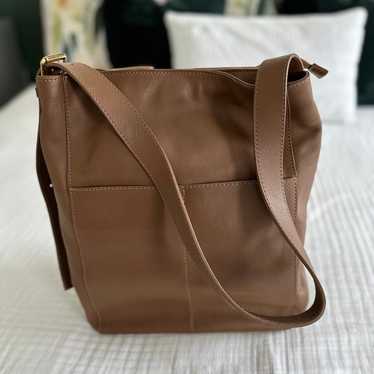 Able Jacklyn Work Tote in the leather color whisk… - image 1