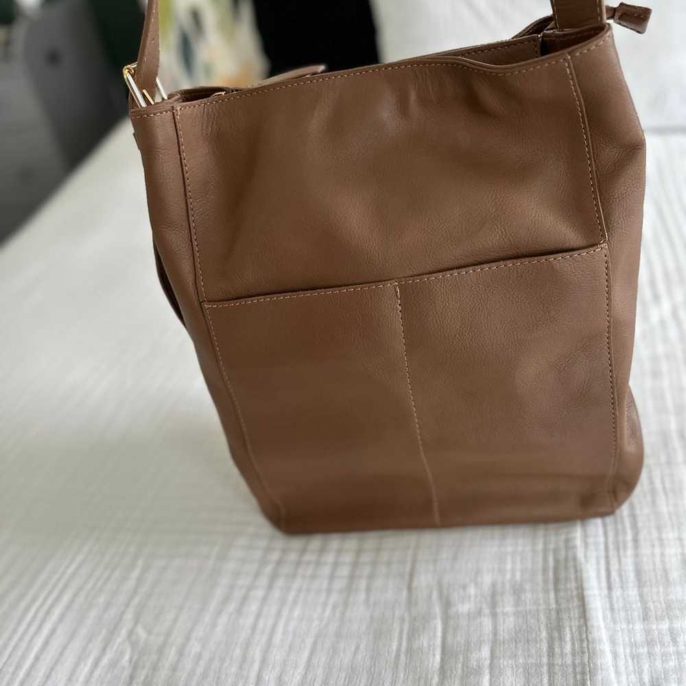 Able Jacklyn Work Tote in the leather color whisk… - image 2