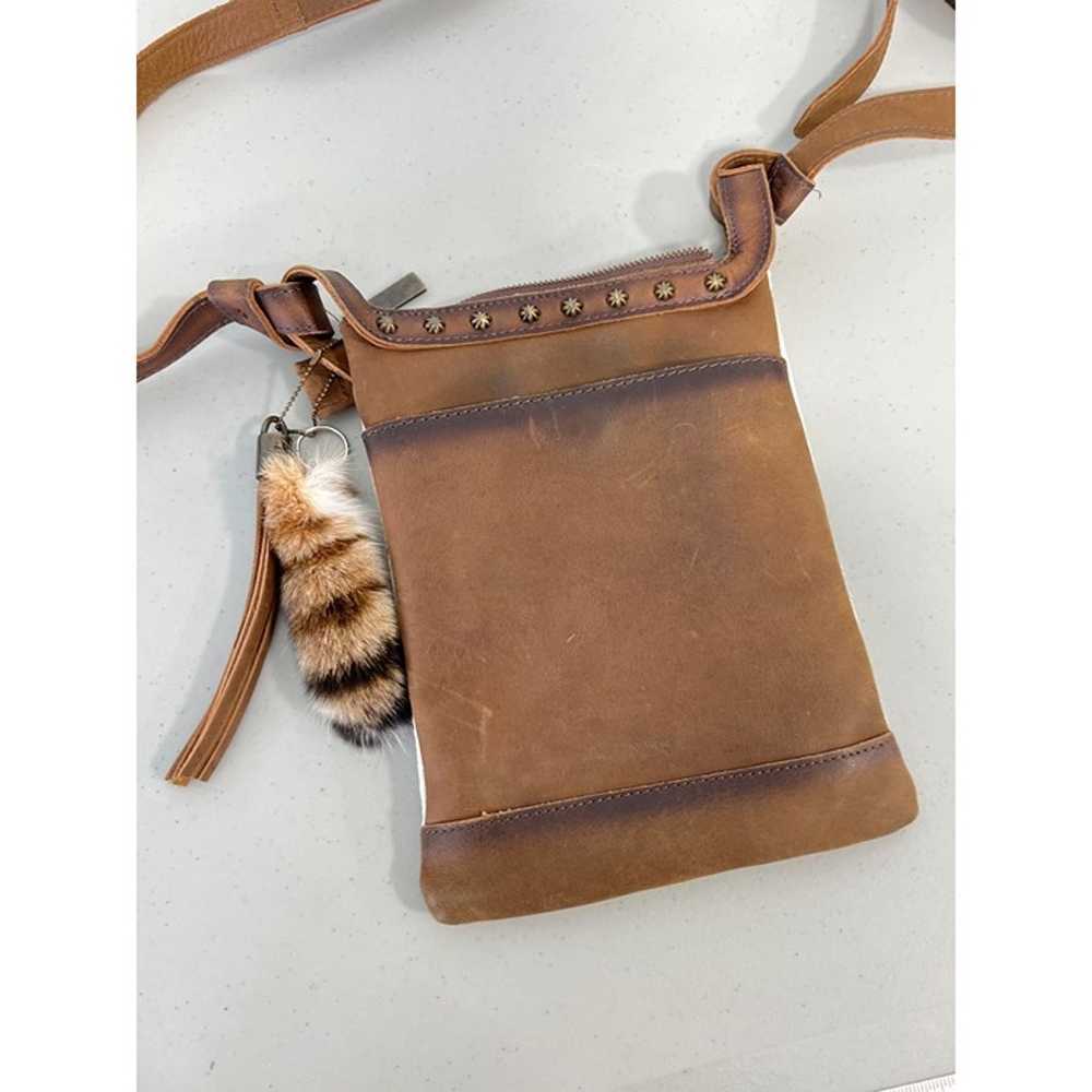 STS Ranch Classic Cowhide Crossbody Purse Bag Ful… - image 3