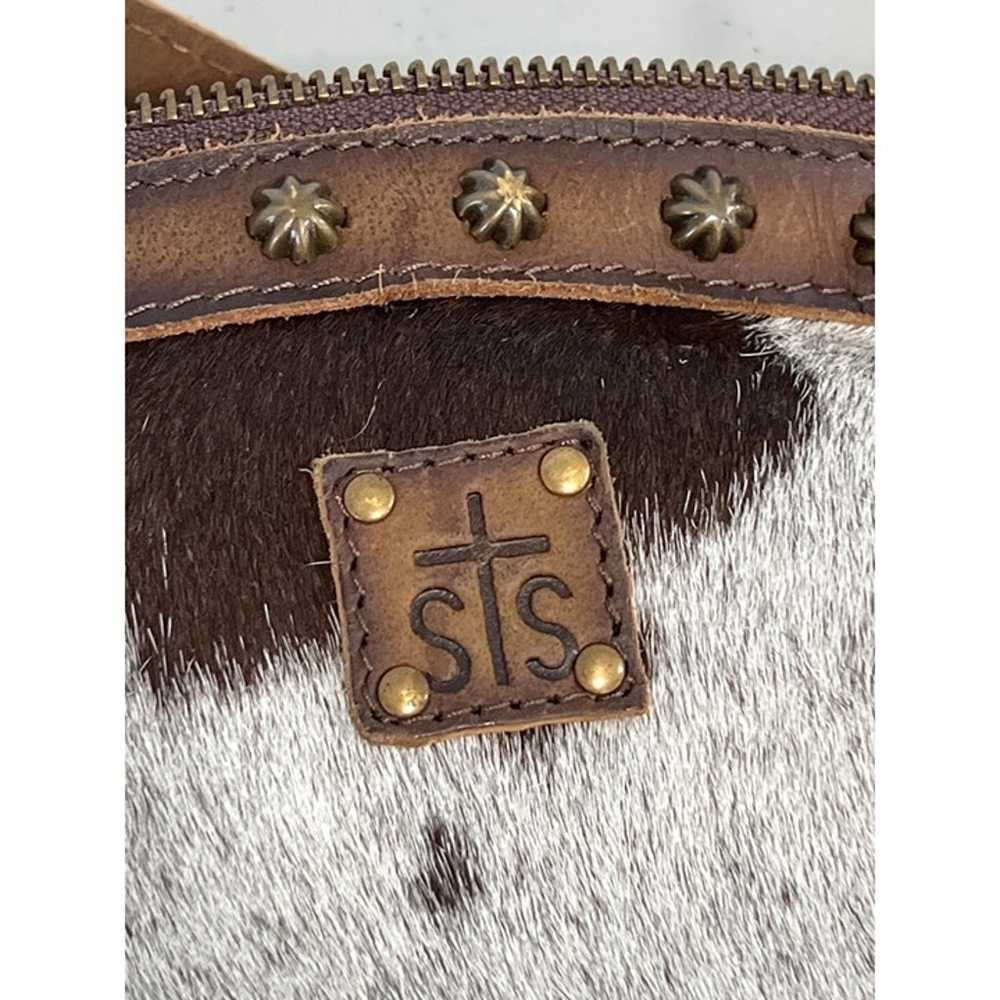 STS Ranch Classic Cowhide Crossbody Purse Bag Ful… - image 7