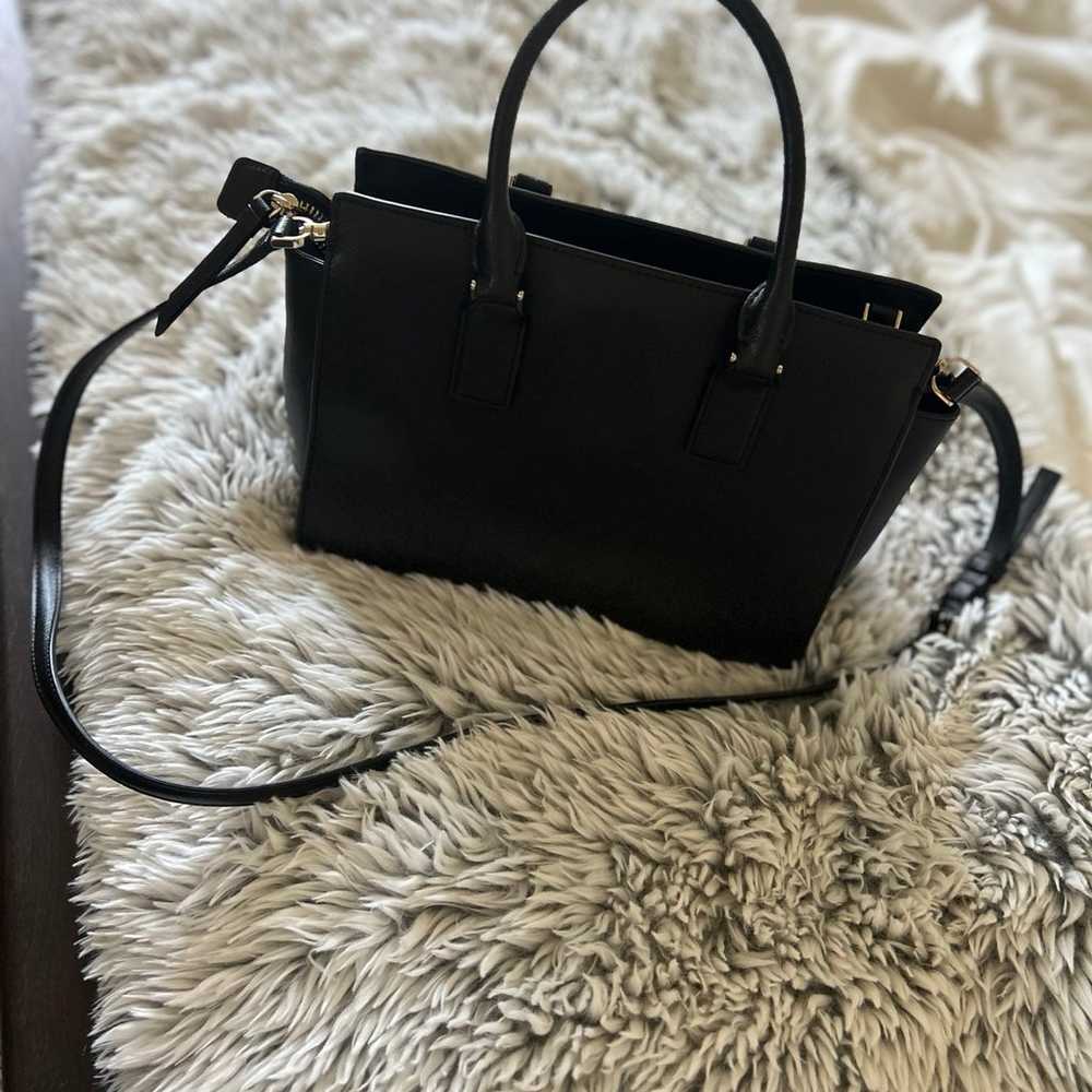 Kate Spade black medium leather handbag - image 2