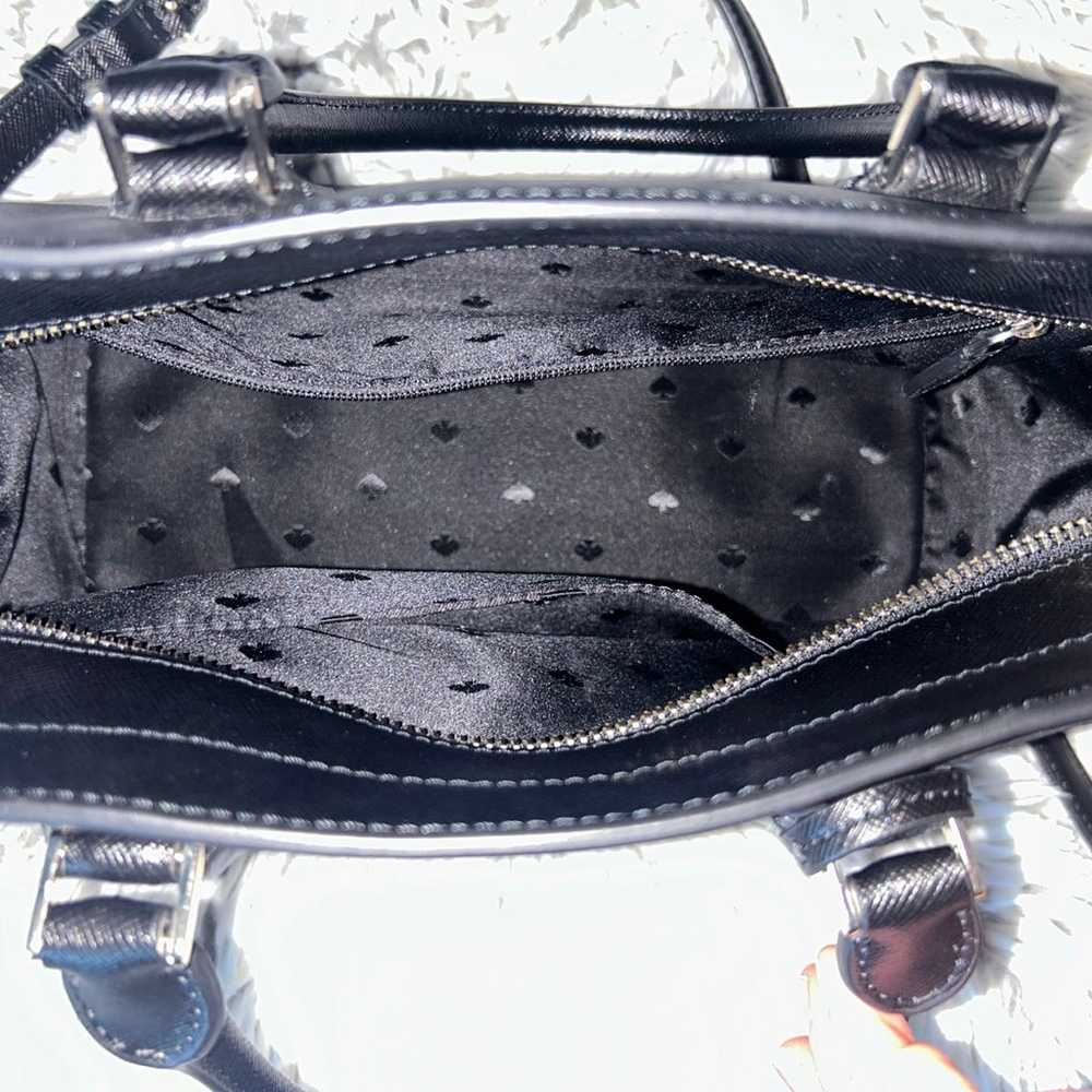 Kate Spade black medium leather handbag - image 5