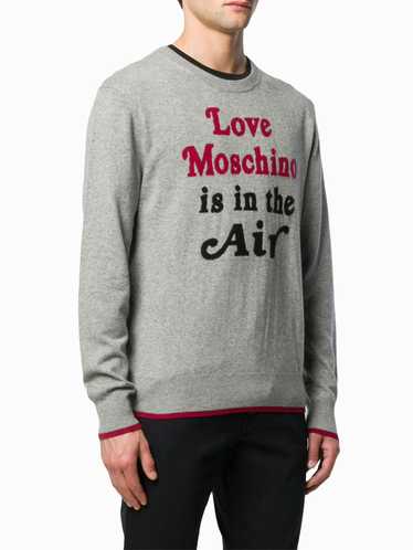 Moschino love moschino "is in the air" sweater