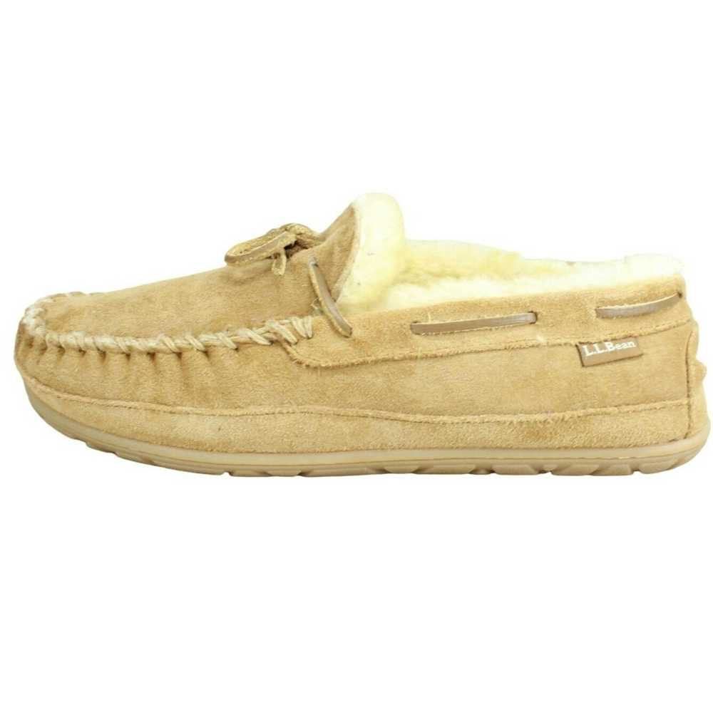 L.L. Bean LL Bean Suede Wicked Good Shearling Lin… - image 4