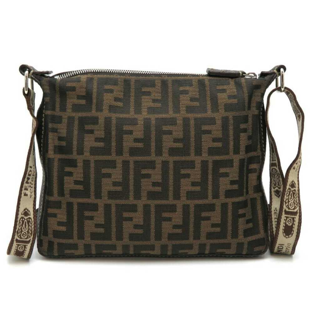 Fendi FENDI Zucca Selleria Women's Shoulder Bag 8… - image 2