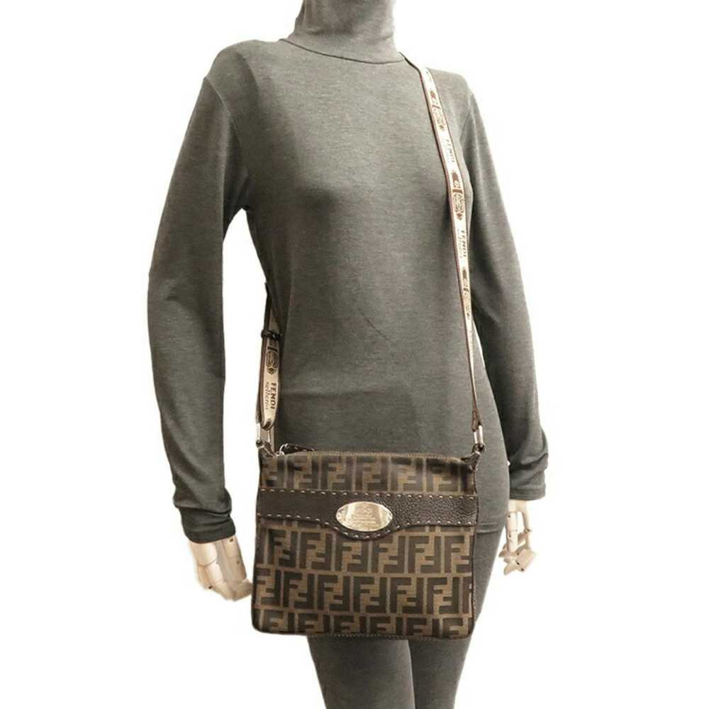 Fendi FENDI Zucca Selleria Women's Shoulder Bag 8… - image 8