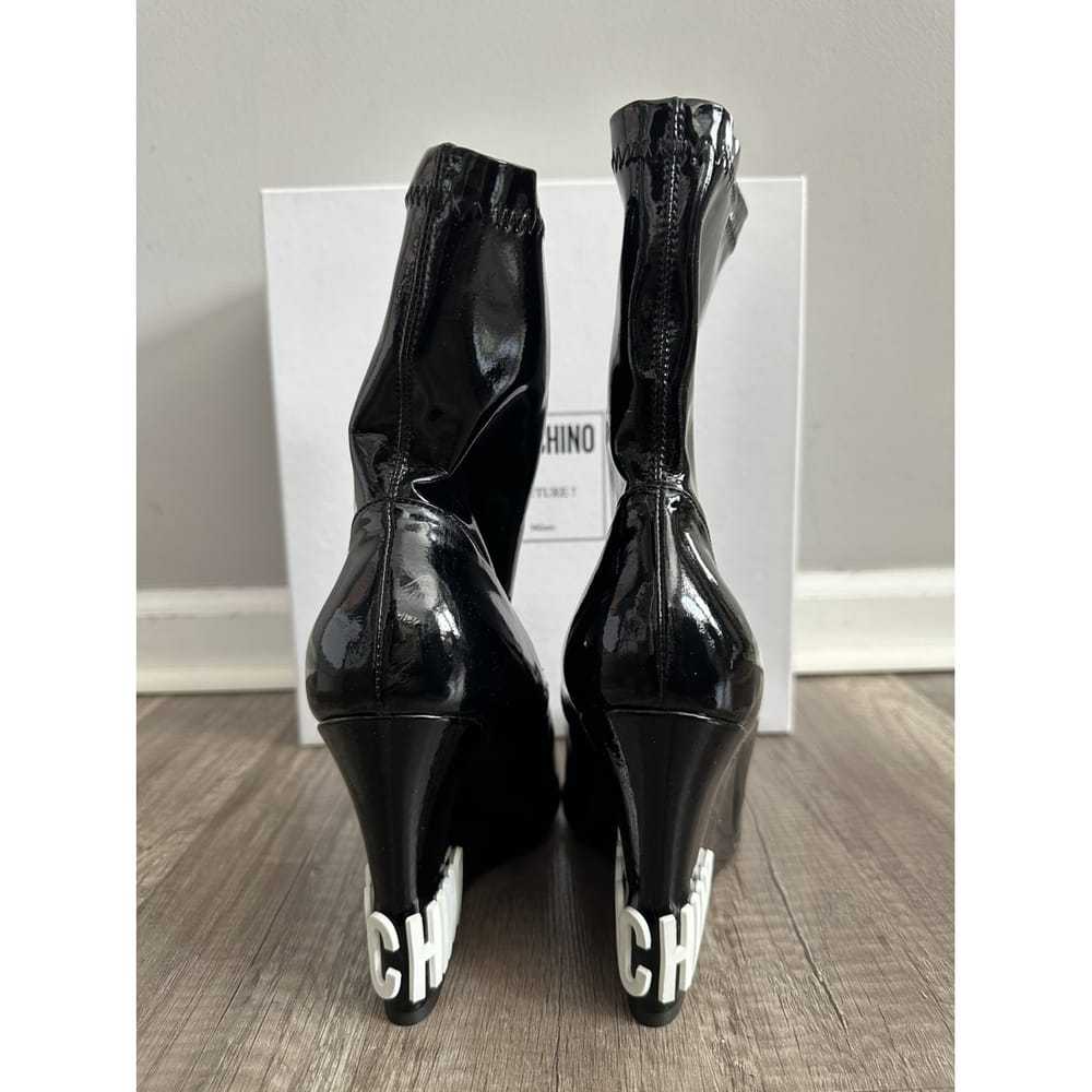 Moschino Patent leather heels - image 4