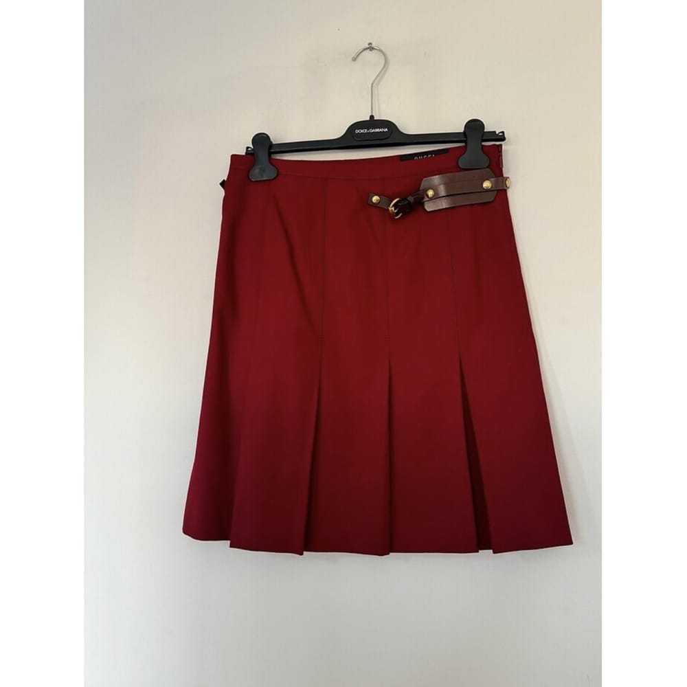 Gucci Wool mini skirt - image 2