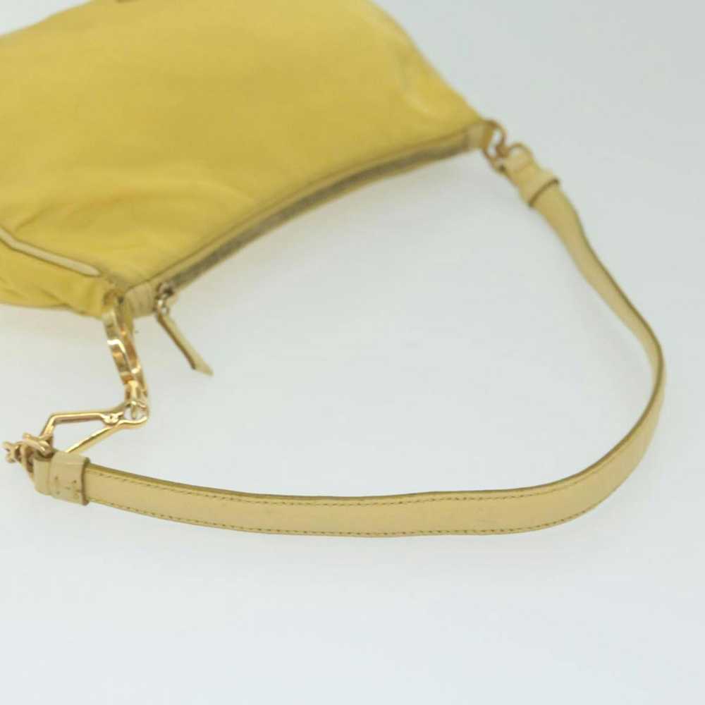 Prada PRADA Accessory Pouch Nylon Yellow Auth hk1… - image 7