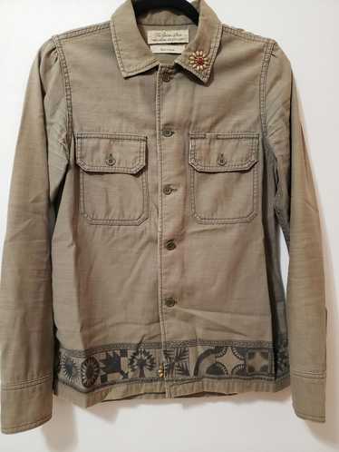 Remi Relief Remi Relief Embroidered Military Shirt