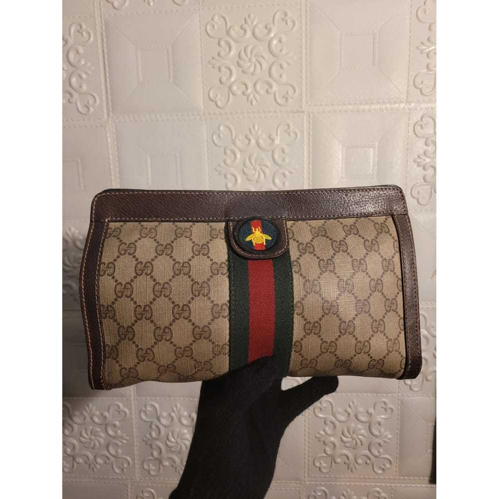 Gucci Leather clutch bag - image 12
