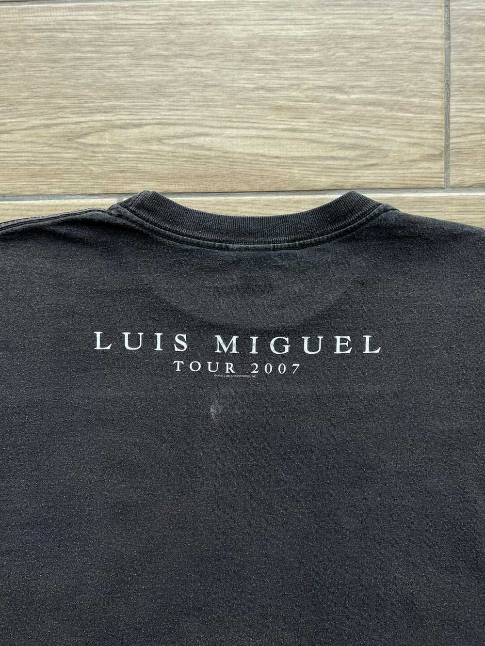 Band Tees × Streetwear × Vintage Luis Miguel Tour… - image 5