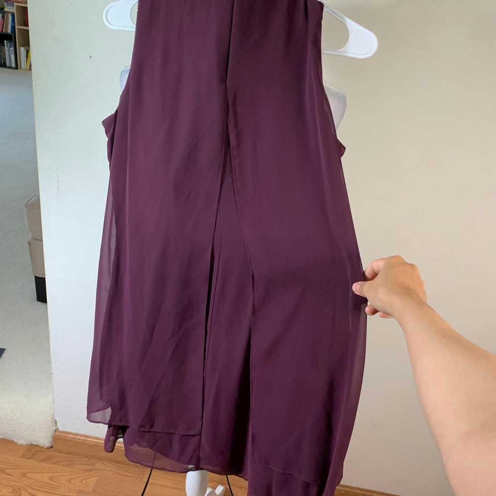 Other SLNY Purple Sleeveless Dress size 6P - image 5