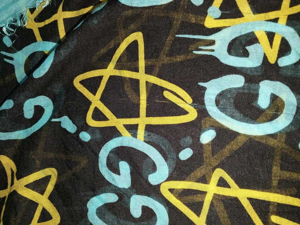 Gucci Gucci GucciGhost GG Star Large Modal Rayon … - image 11