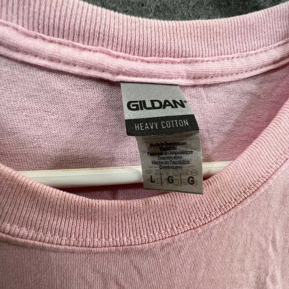 Gildan Gildan Shirt Women Large Pink Athletic Cas… - image 3