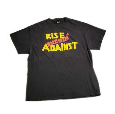 Vintage Rise Fuckin Against T-Shirt - image 1