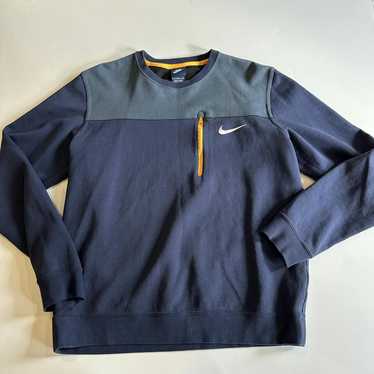 Nike NIKE Sportswear Navy Blue AV15 Crewneck Swea… - image 1