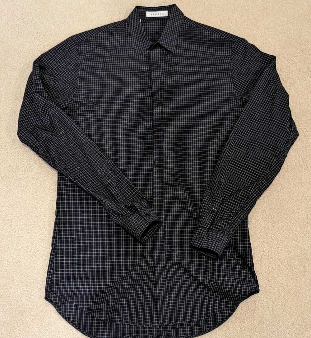 Sandro Check Shirt Size S - image 1