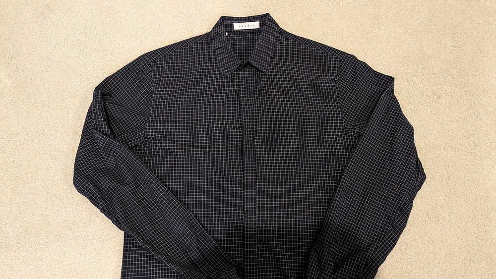 Sandro Check Shirt Size S - image 2