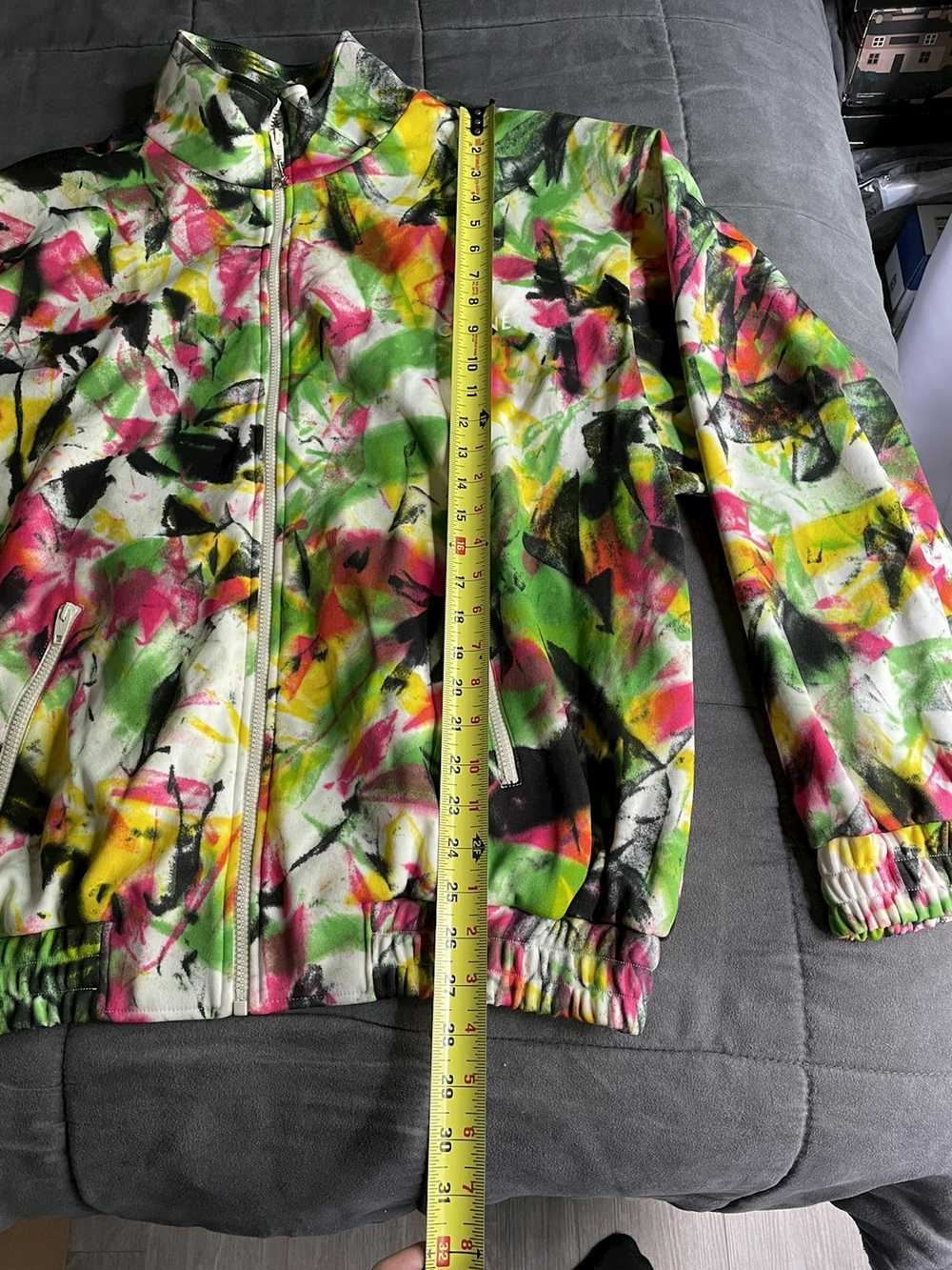 Celine Celine Multicolor Tie Dye Zip Jacket - image 5