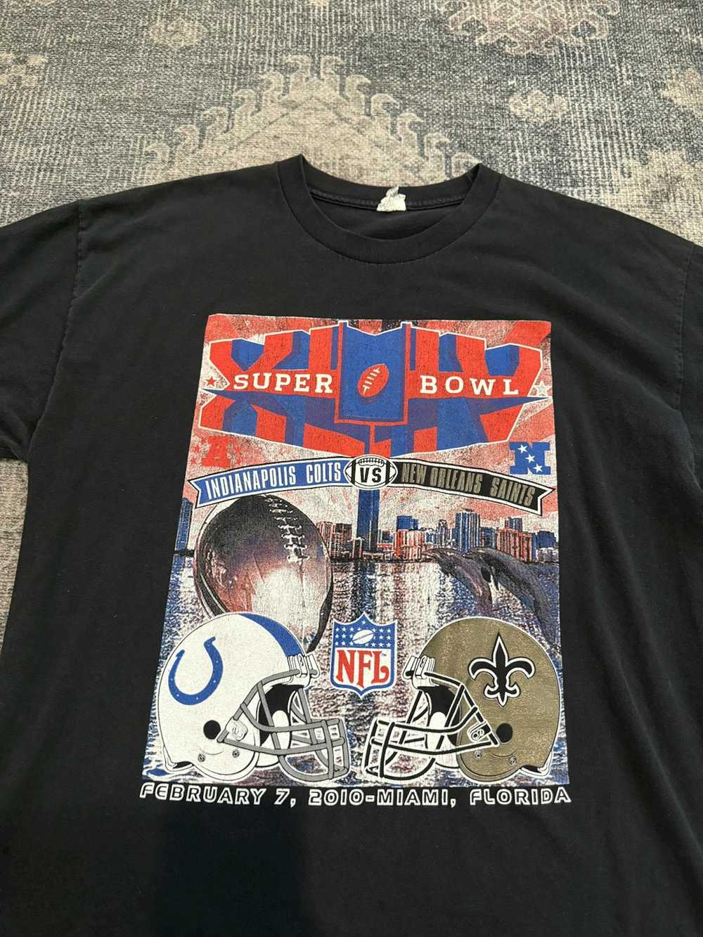 NFL × Vintage Vintage Super Bowl XLIV Tshirt - image 2