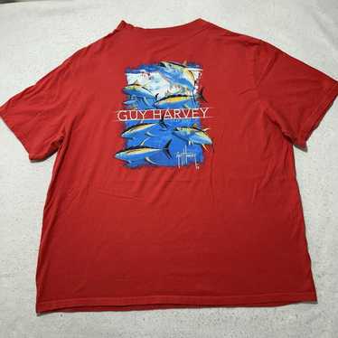 Guy Harvey Alabama Roll Tide Short Sleeve Back-Print T-Shirt