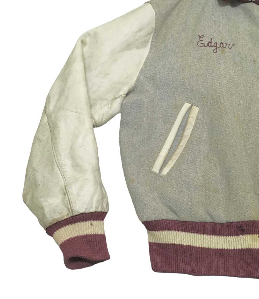 Made In Usa × Varsity Jacket × Vintage Very Rare … - image 5