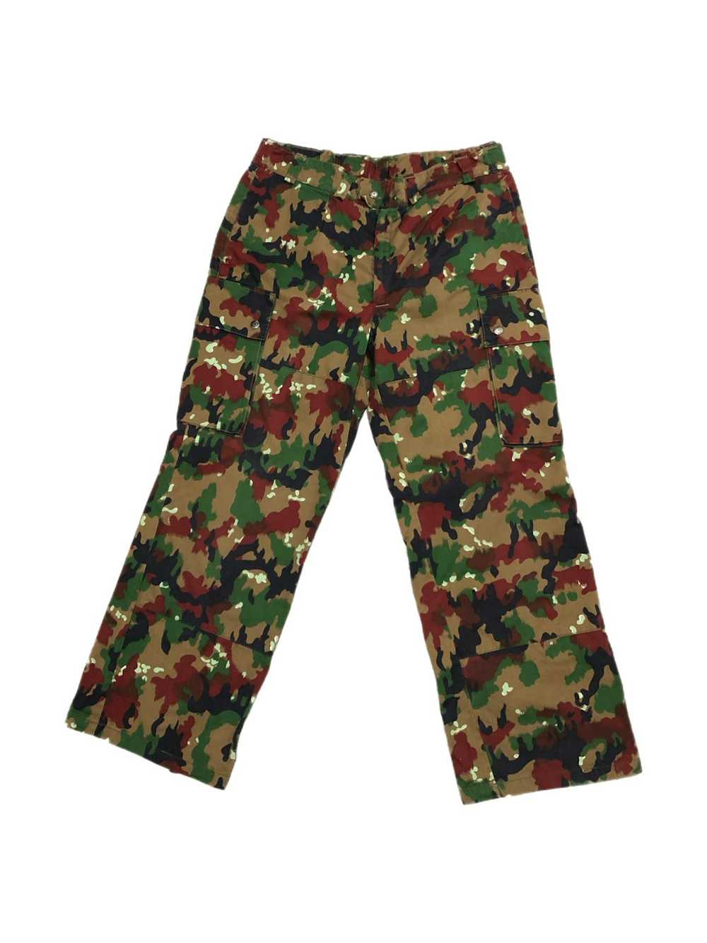 Military × Vintage 1986 Swiss Army Camouflage Alp… - image 2