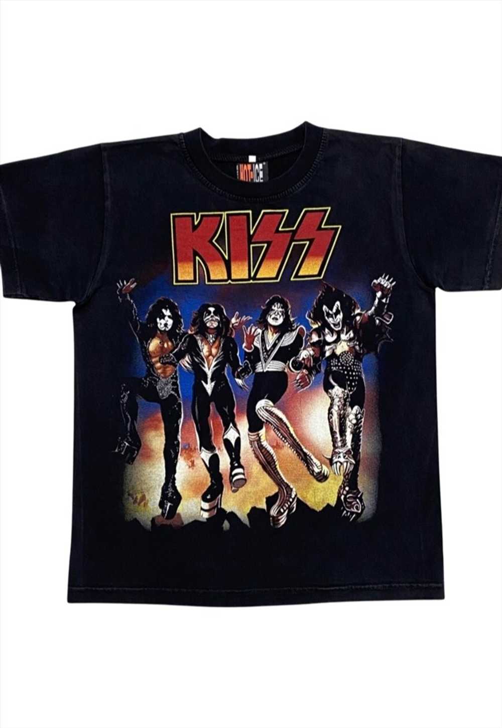 KISS Destroyer Vintage Black T-Shirt XS (HOT ICE … - image 1