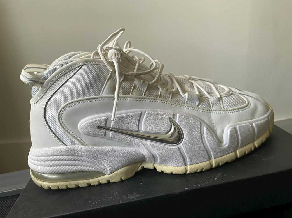 Nike Nike Air Penny White/Metallic Silver - image 3