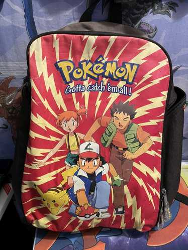 Pokemon × Vintage 1999 Pokémon Backpack Ash Misty 