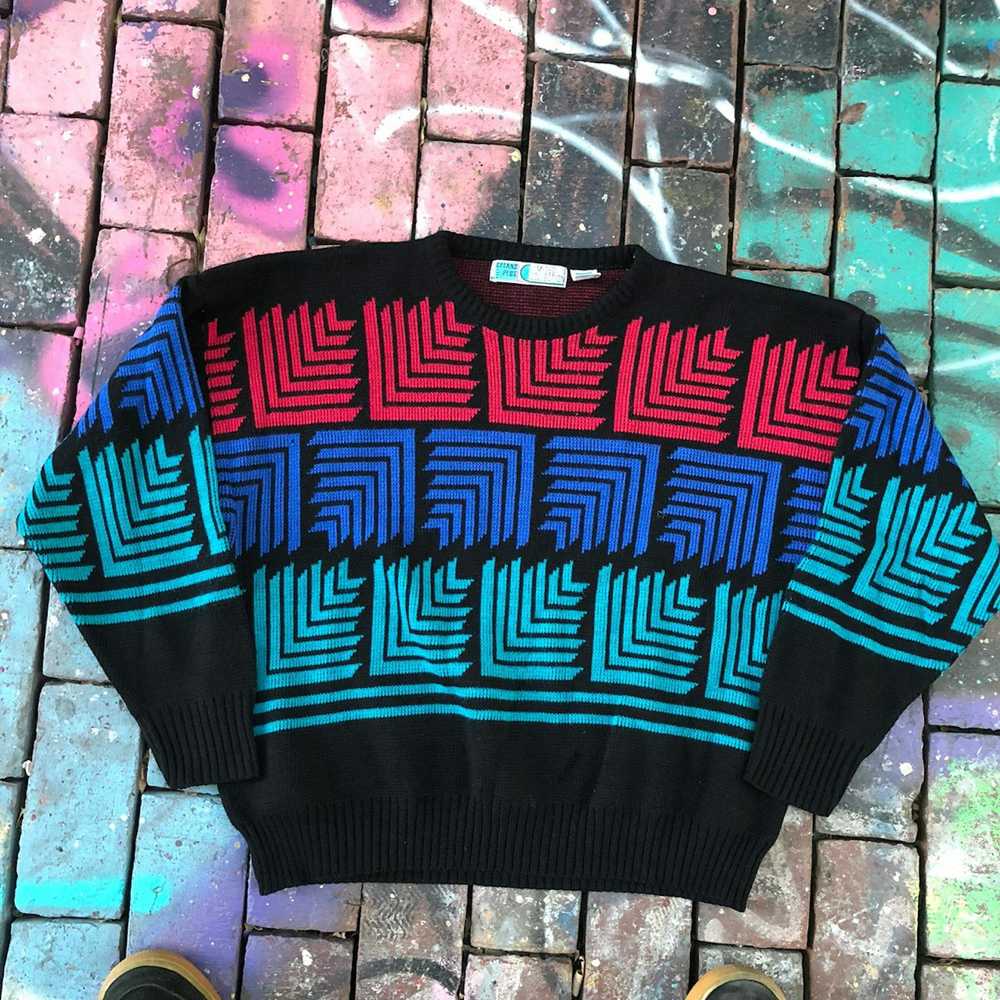 Italian Designers × Vintage 80s Italian Sweater M… - image 2