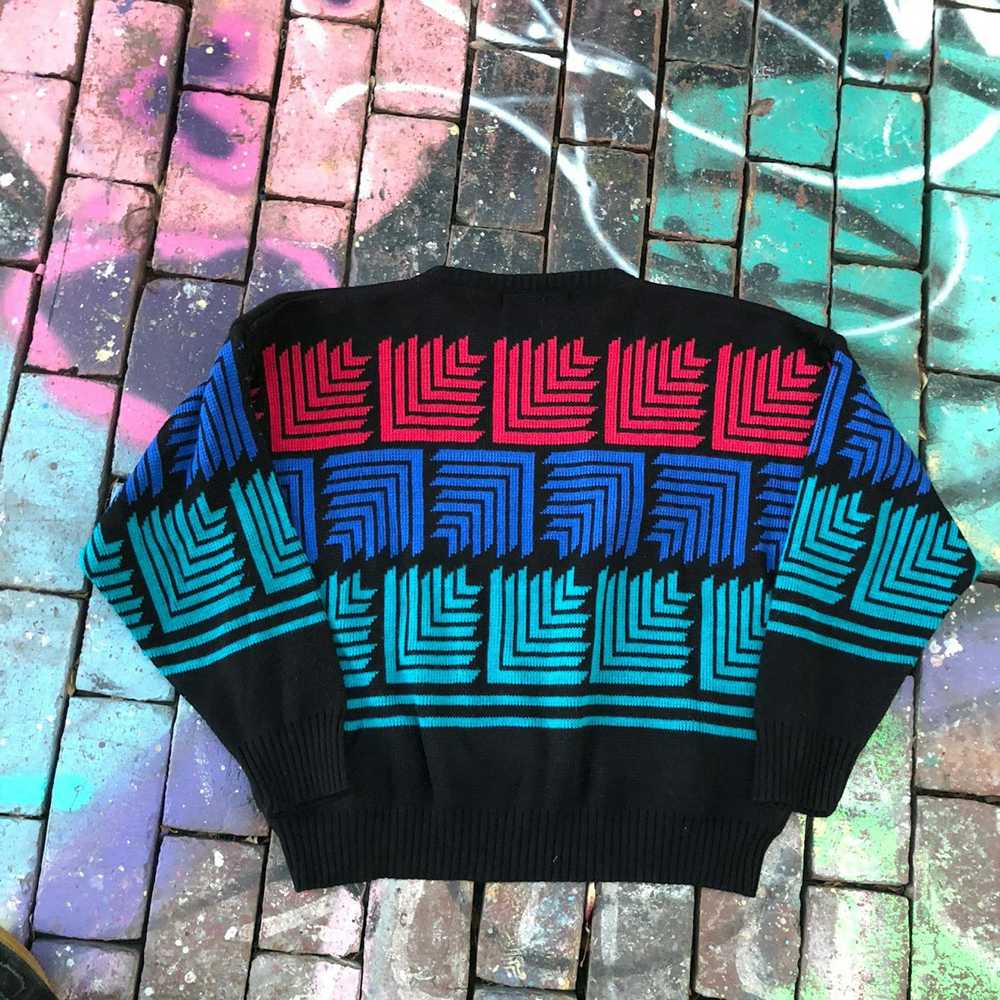 Italian Designers × Vintage 80s Italian Sweater M… - image 4