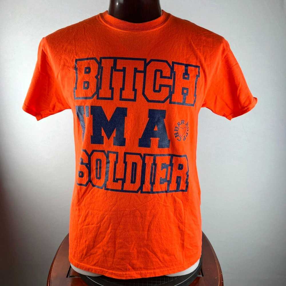 Gildan Churr Rupp Im A Soldier Large T-Shirt - image 1