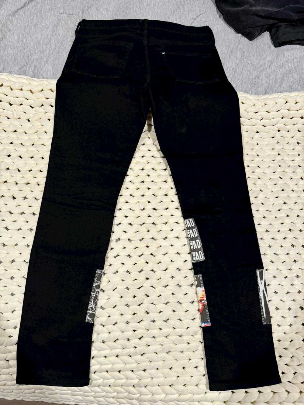 Custom × Streetwear Custom styled patchwork pants… - image 3