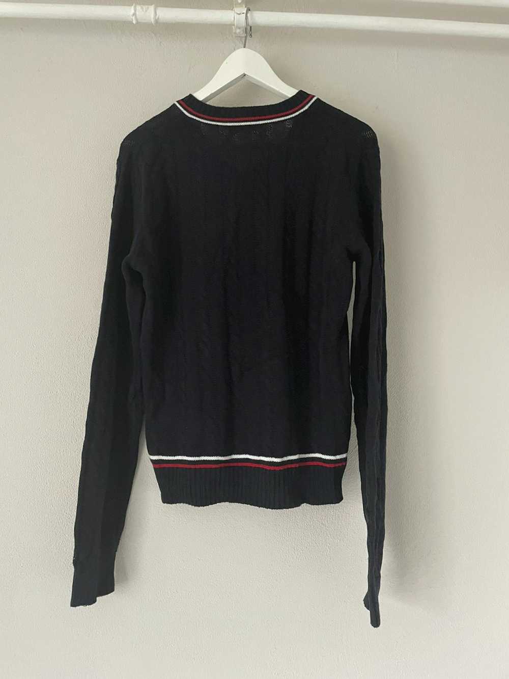Prada Luna Rossa V-Neck Knit Sweater - image 4