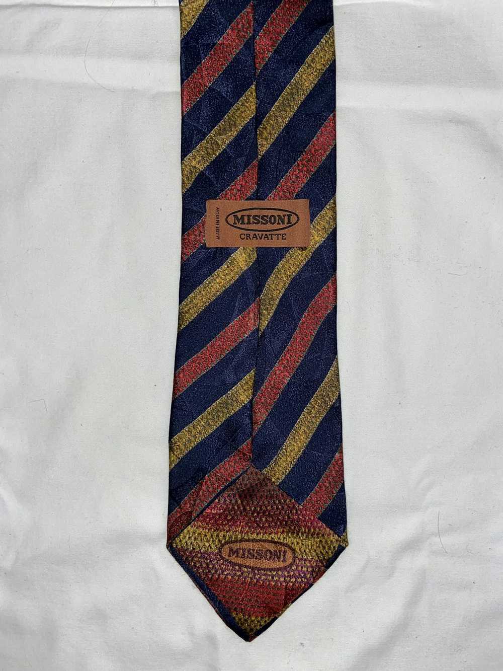Luxury × Missoni × Vintage Vintage missoni cravat… - image 2