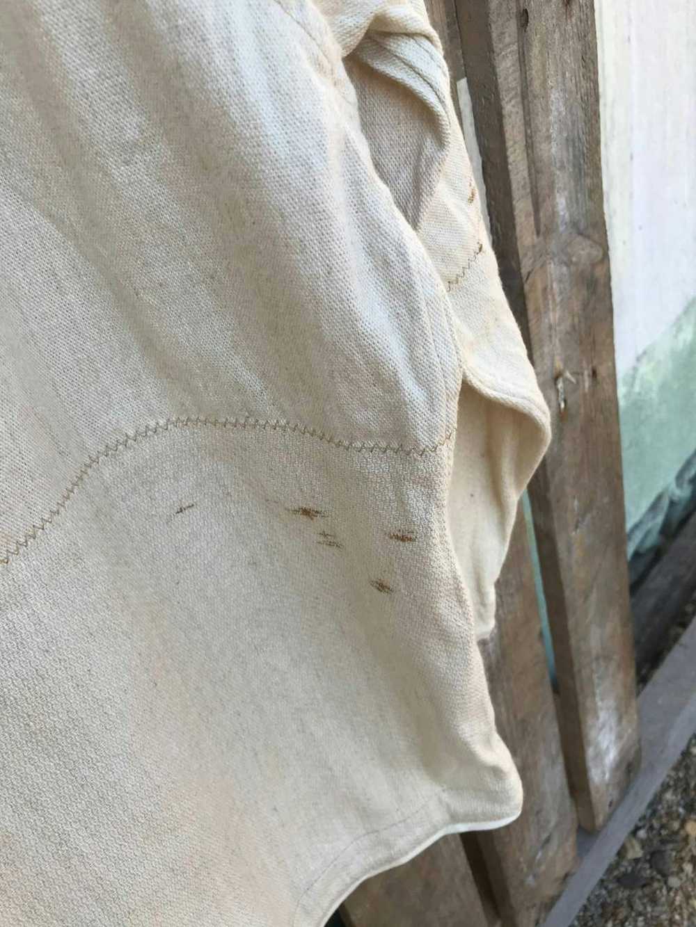 Japanese Brand Vintage Farnese Linen Rayon Chore … - image 6