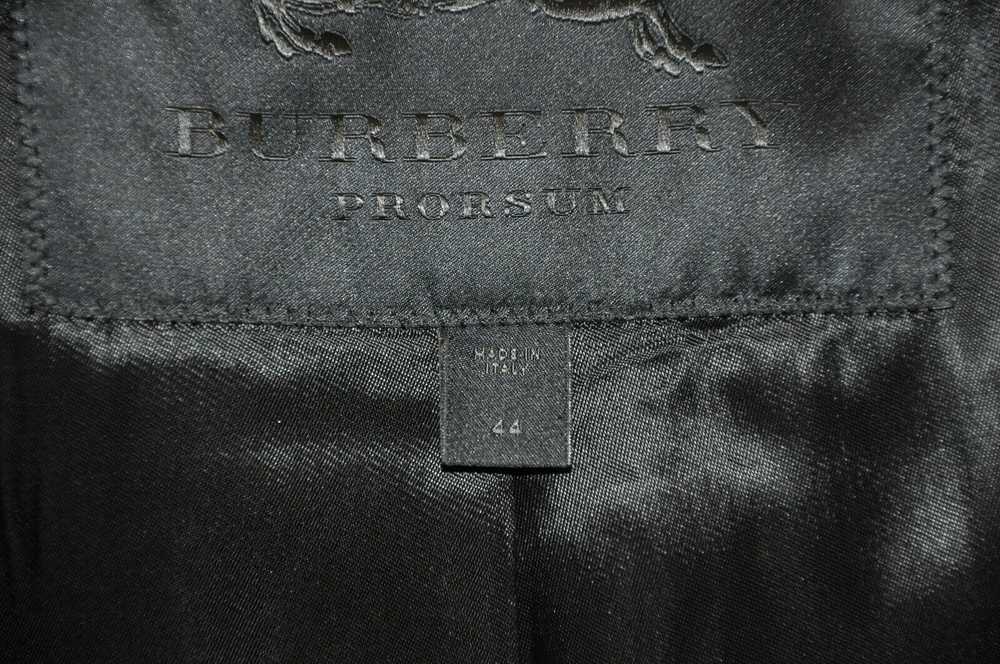Burberry Prorsum Runway Wool/Cashmere Trench Coat - image 9